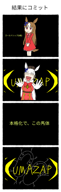 結果にコミットする【ウマ娘 ゴルシ ゴールドシップ】