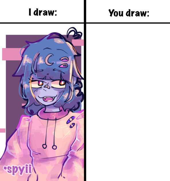 You draw collab