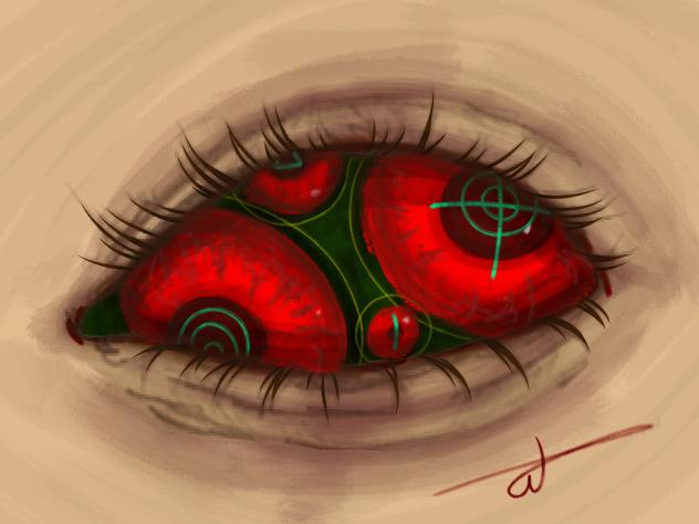eyes in eyes