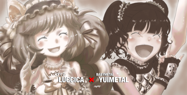 ゴマ乙☆LUCCICA ✖️ BABYMETAL☆YUIMETAL (2次創作)