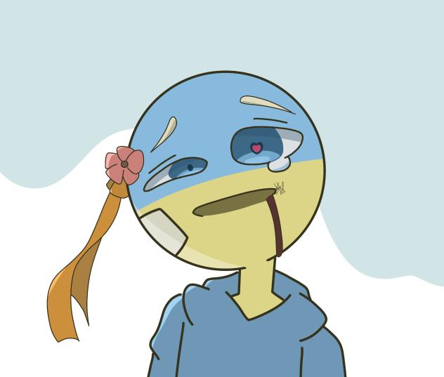 初描きウクライナさん