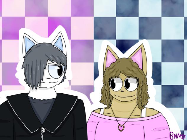 Oc-tober day 5 (Fenny and Snow)