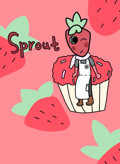 Dandy’s World but in my style. Sprout