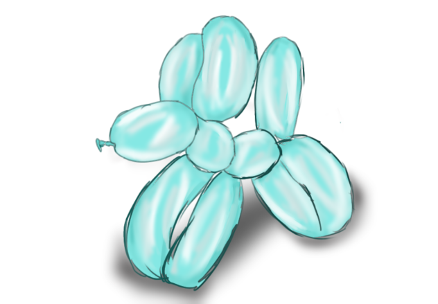 Balloon dog!