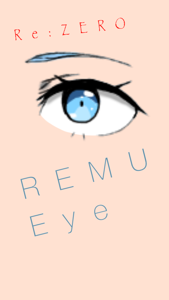 リゼロ レム目 Ibispaint