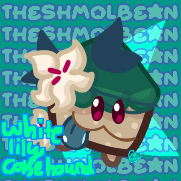 white lily cake hound!!