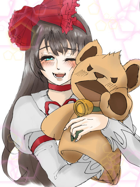 リーゼロッテとクマロン  白猫