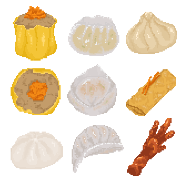 dim sum (pixel)