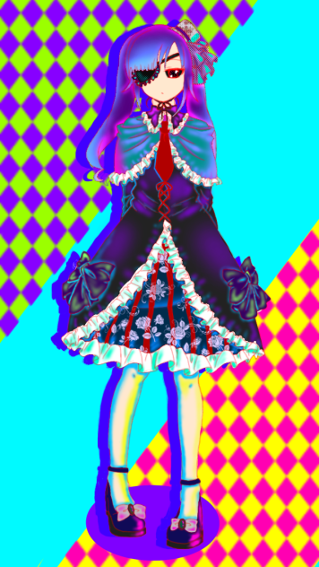 ゴスロリちゃん 線画借りました！