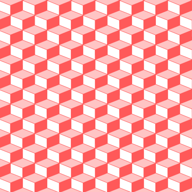 Japanese Pattern III - Red