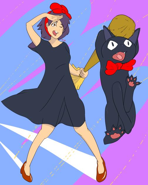 Kiki's delivery serves