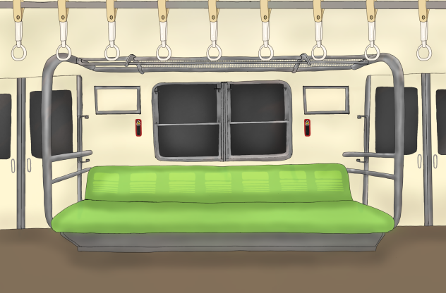 東武伊勢崎線　車内