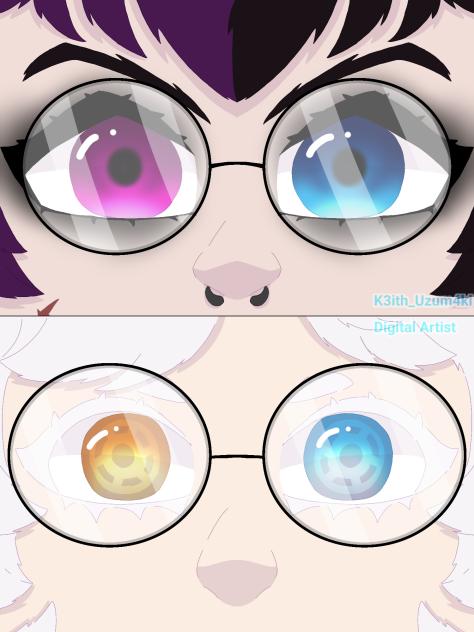 Eyes + Glasses;