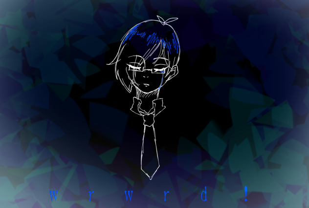 蒼い宝石　　《大先生　wrwrd！》