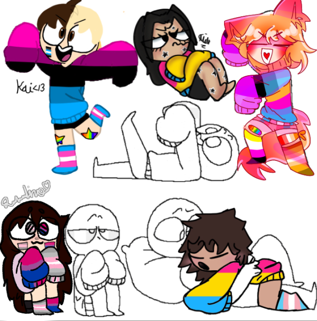 LGBTQIAA collab!!