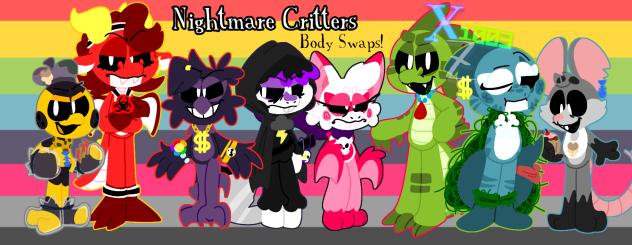 Nightmare Critters Body Swaps!