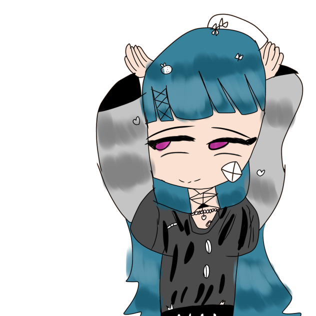 little demon girl ❤️