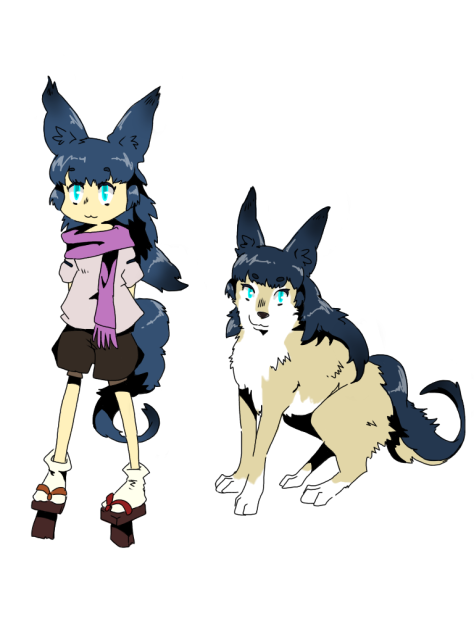 山犬少女