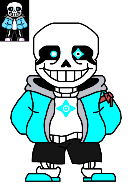 Sans With A Blue Soul