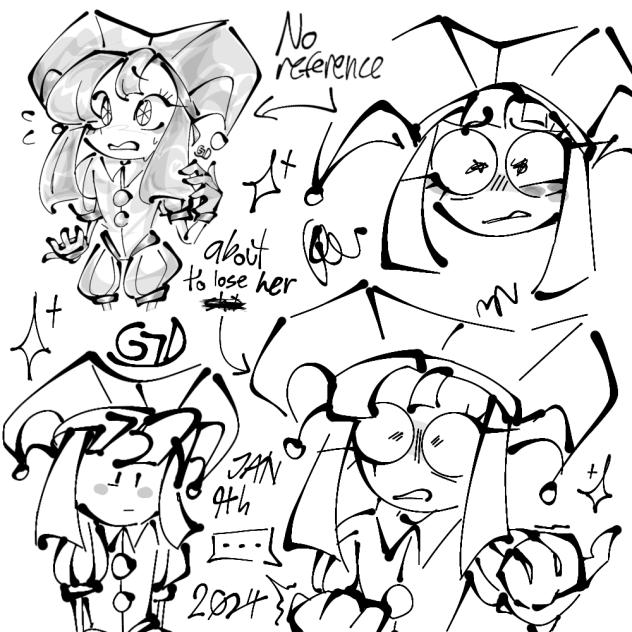 Pomni Doodles