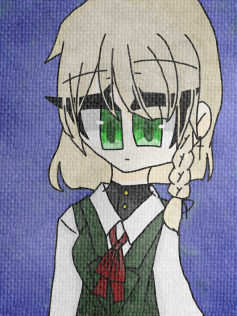 緑目の少女