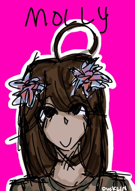 molly but im at a dinner thing