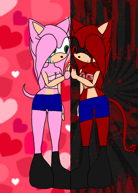 The Monster I Became Amy The HedgeHog