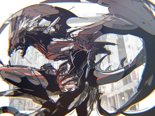 黒龍魔王　ラフ2