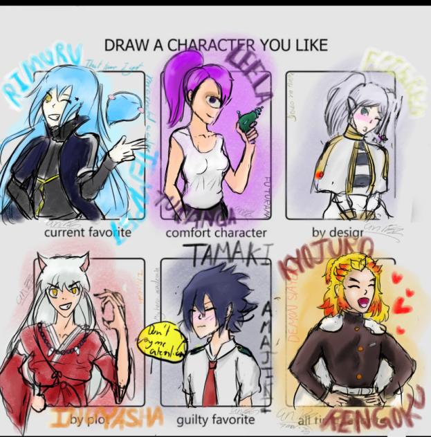 My favorites characters!!