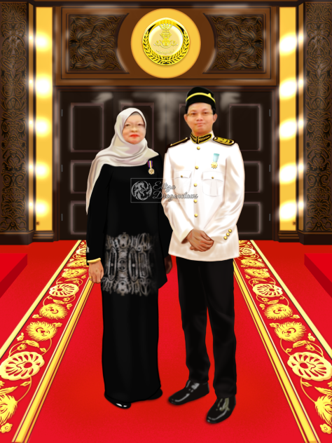 Commission - Portrait At Royal Castle