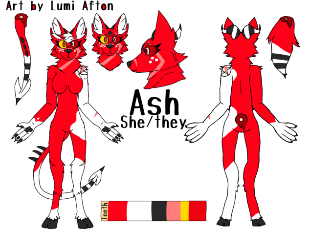 Ash reference sheet