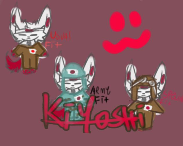 Kiyo outfits for militaries shenigans