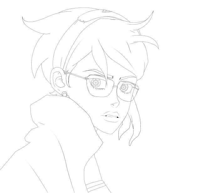 Sarada Uchiha ❤️🖤