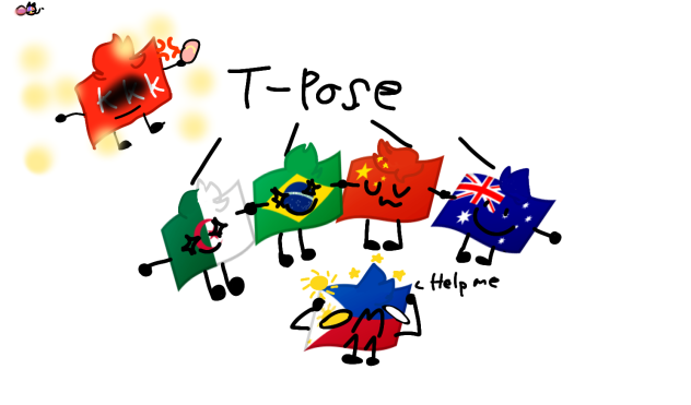 T pose funny is KKK is not here