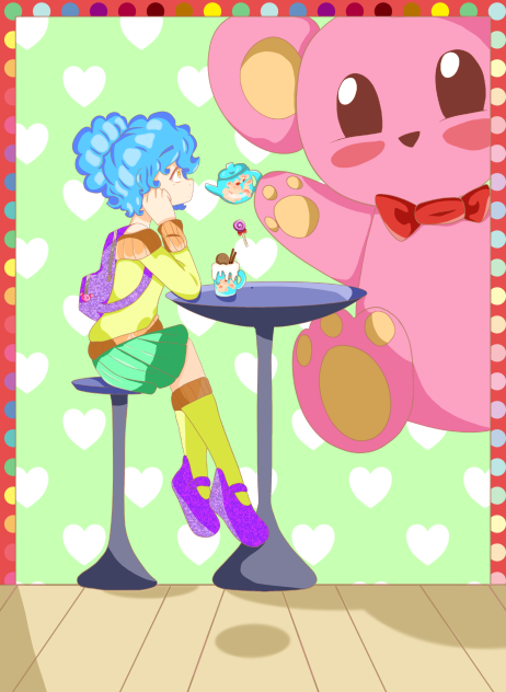 かわいいコーヒーショップ ☕🍪