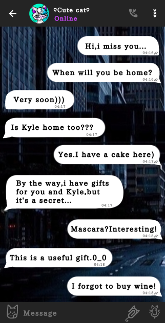 ✐︎Just chatting with a ¿¿¿Cat.,,⁍︎.⁌︎,,