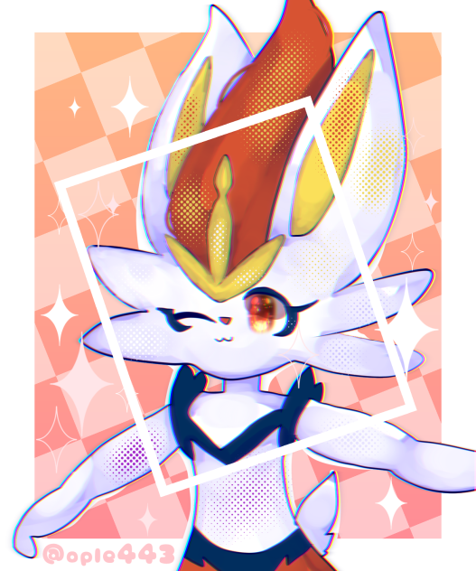 Pokémon Cinderace fanart
