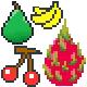 Various plants and vegetables Pixels 2