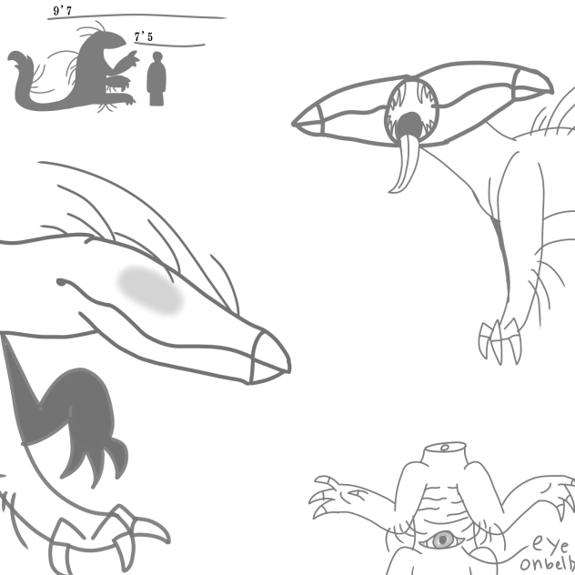 More goofy creature - ibisPaint