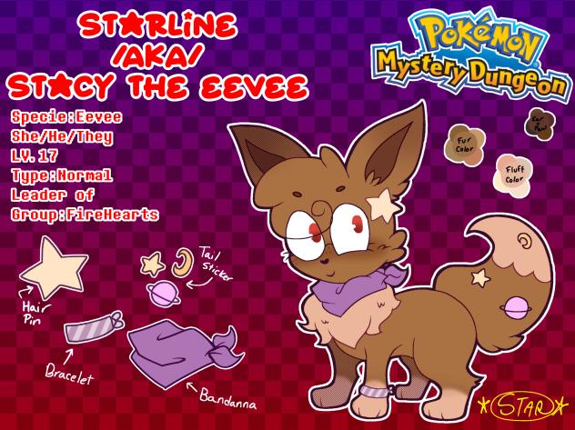My Old PMD Eevee Oc (remake)
