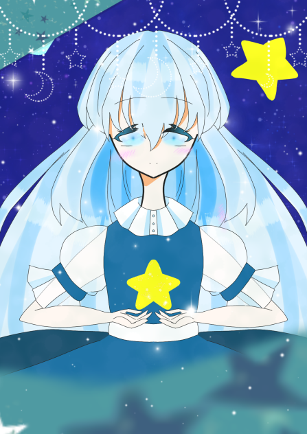 「水色の星空で」の加工版だよー！！