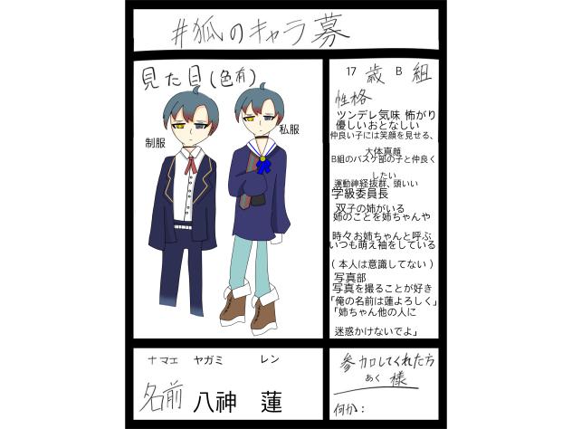 #狐のキャラ募