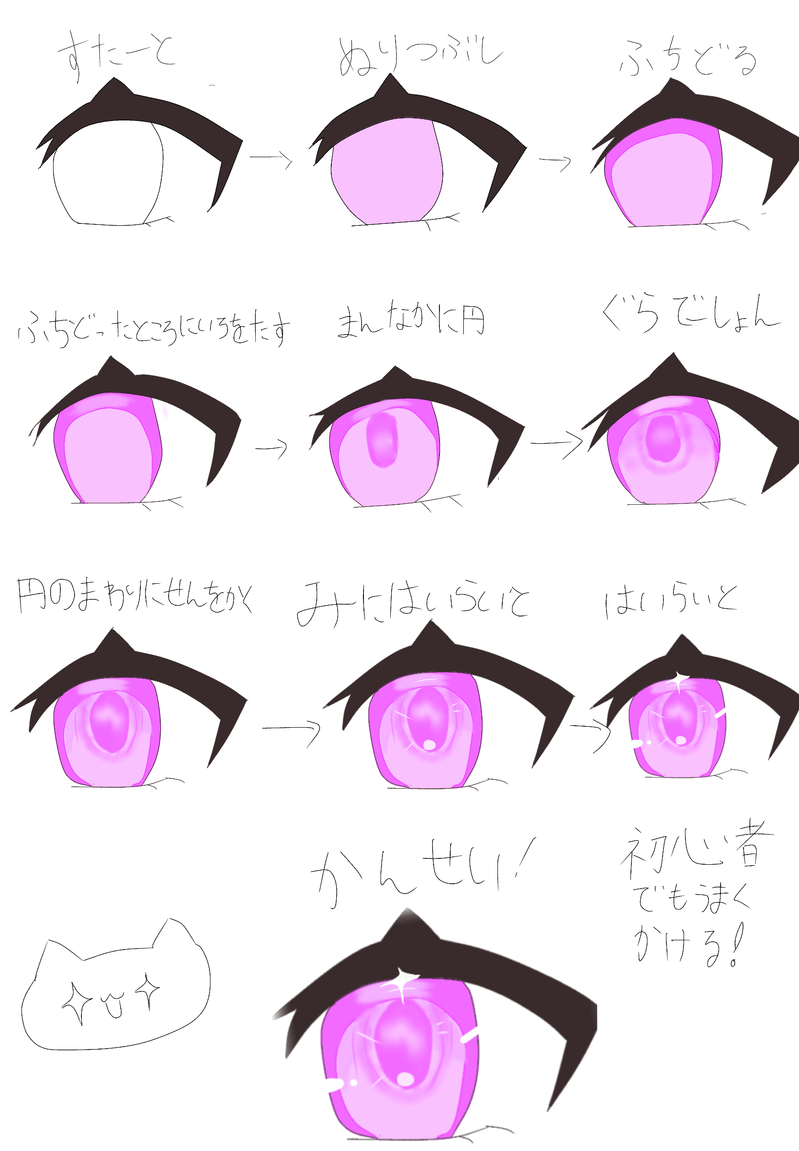 目の描き方 - ibisPaint