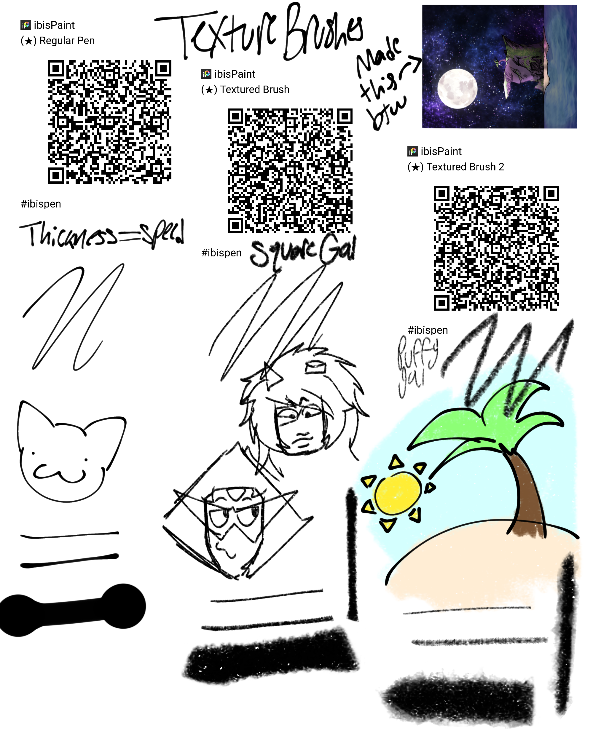 Texture Brush Set - ibisPaint
