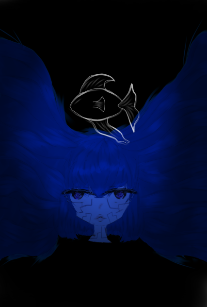 Underwater girl