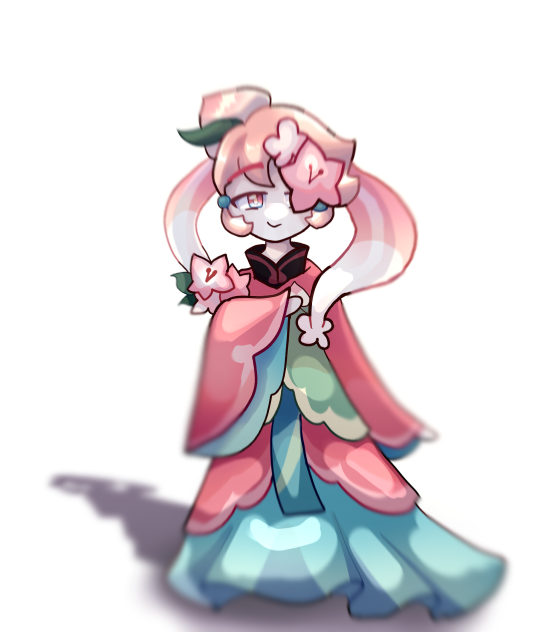 Peach blossom cookie