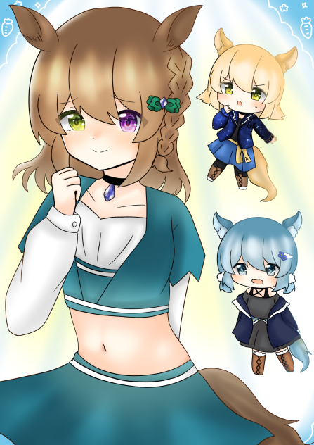 オリキャラ　うま娘化してみた！