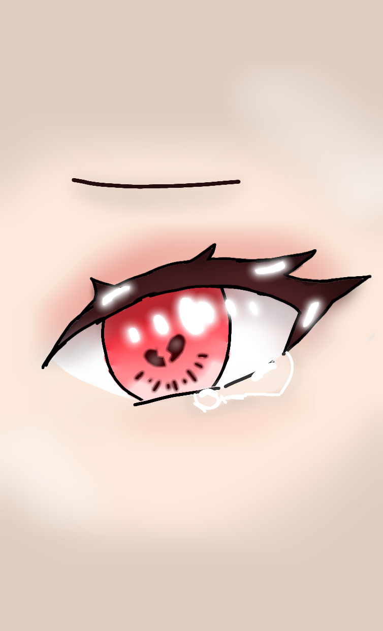 First attempt at crying eyes ^_^ - ibisPaint