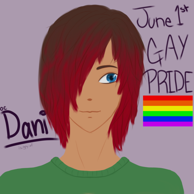 OC Dani normal hair-pride month-