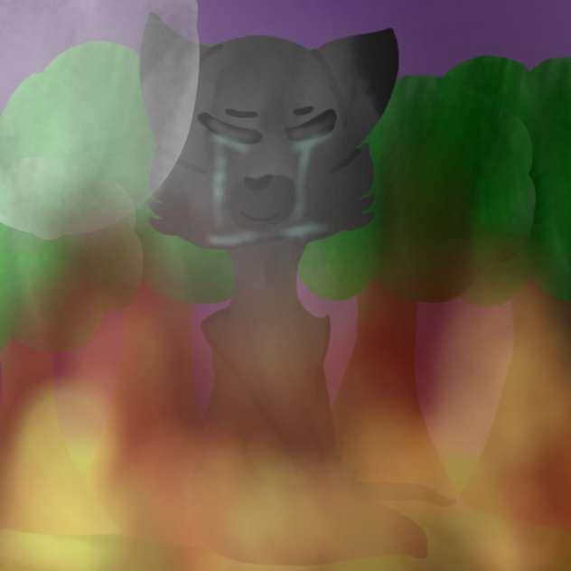 A warrior Warrior cat oc speedpaint - ibisPaint